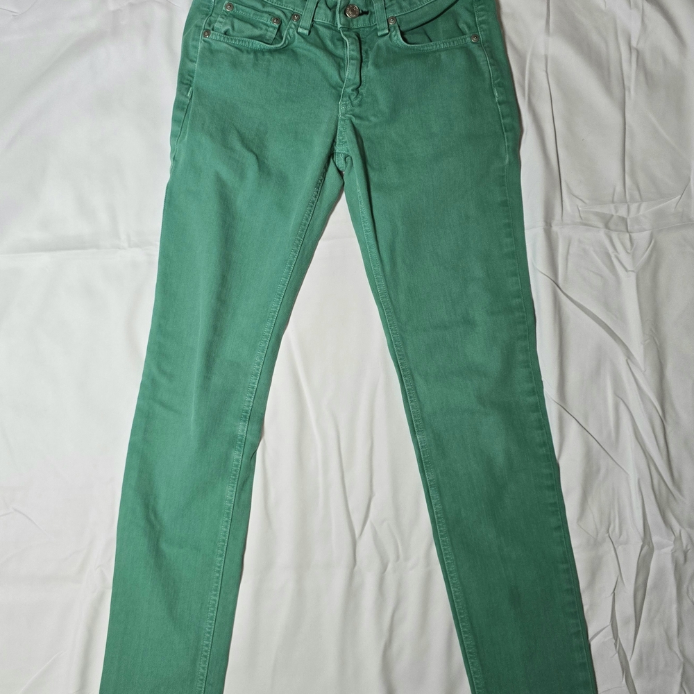 Green Skinny Jeans